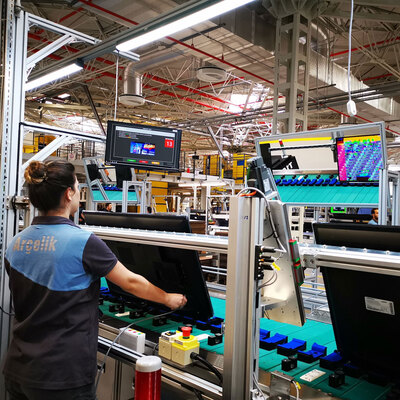 Koç'un robotları işbaşında