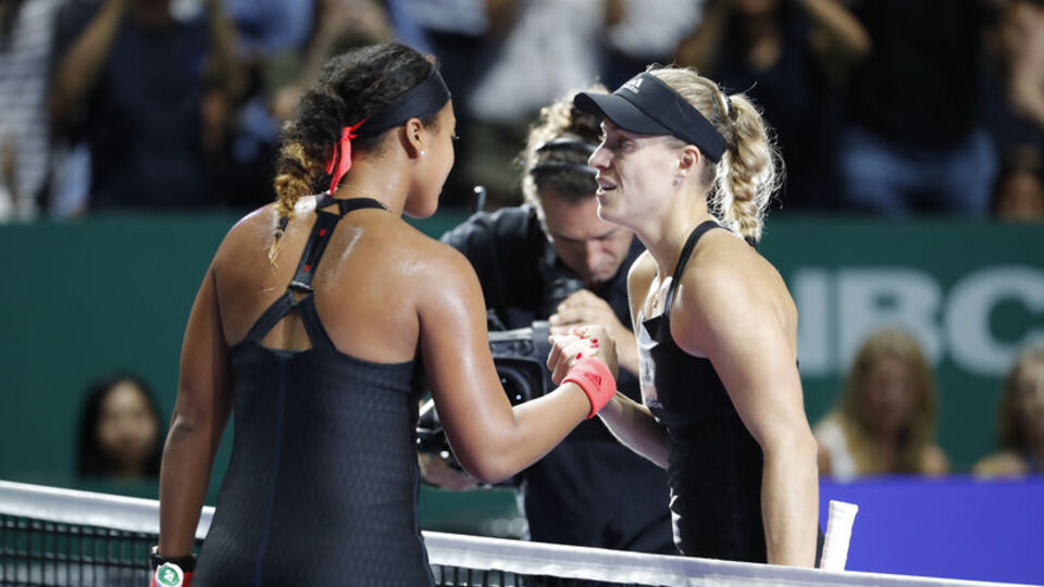 Kerber, Naomi Osaka'yı 2-1 mağlup etti