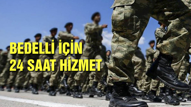 Bedelli için 24 saat hizmet