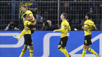 Dortmund, Atletico'yu ezdi!