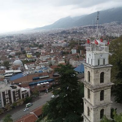 Asırlık saatin 6'ncı katı PVC ile kaplandı!