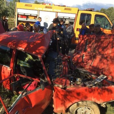 Bu araçtan sağ çıktı, görenler gözlerine inanamadı!