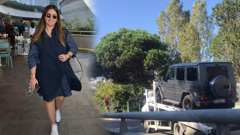 Buse Terim kaza geçirdi