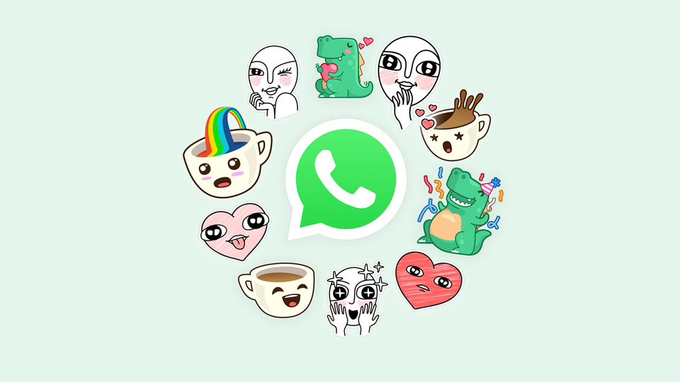 WhatsApp sohbetleri çıkartmalarla renkleniyor