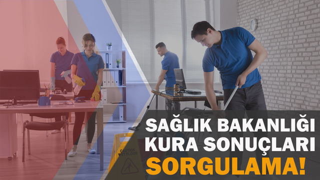 Sağlık Bakanlığı kura çekim sonuçları sorgulama!