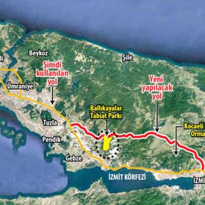 İstanbul - Kocaeli arasına yeni yol!