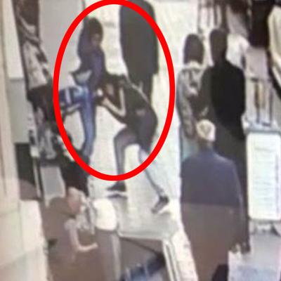 İstanbul'un göbeğinde dehşet anları!