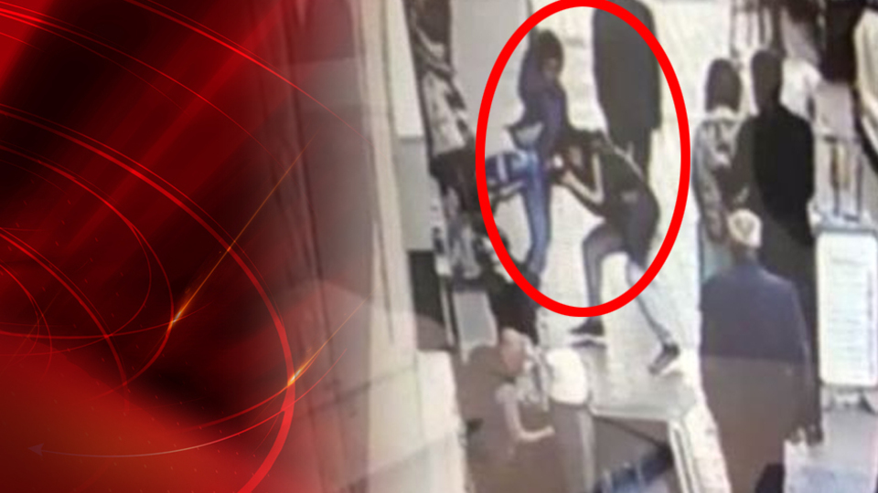 İstanbul'un göbeğinde dehşet anları!