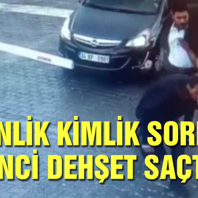 Güvenlik kimlik sordu! Öğrenci dehşet saçtı