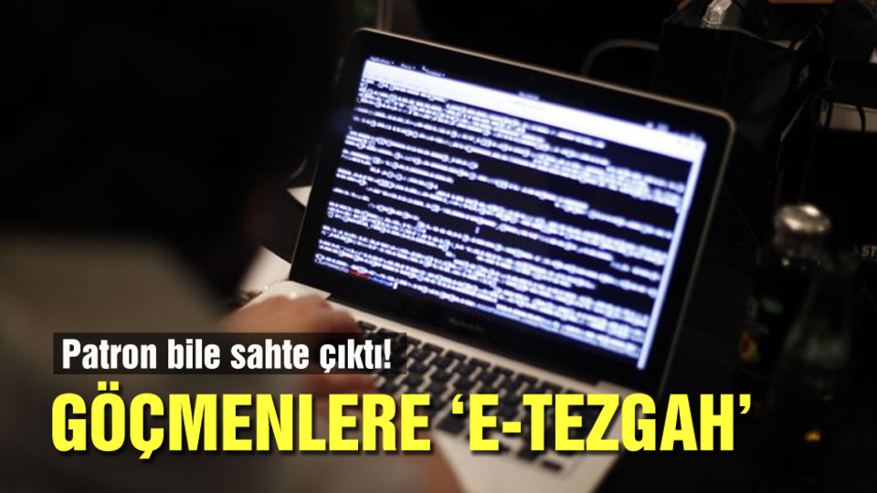 Göçmenlere 'e-tezgah'