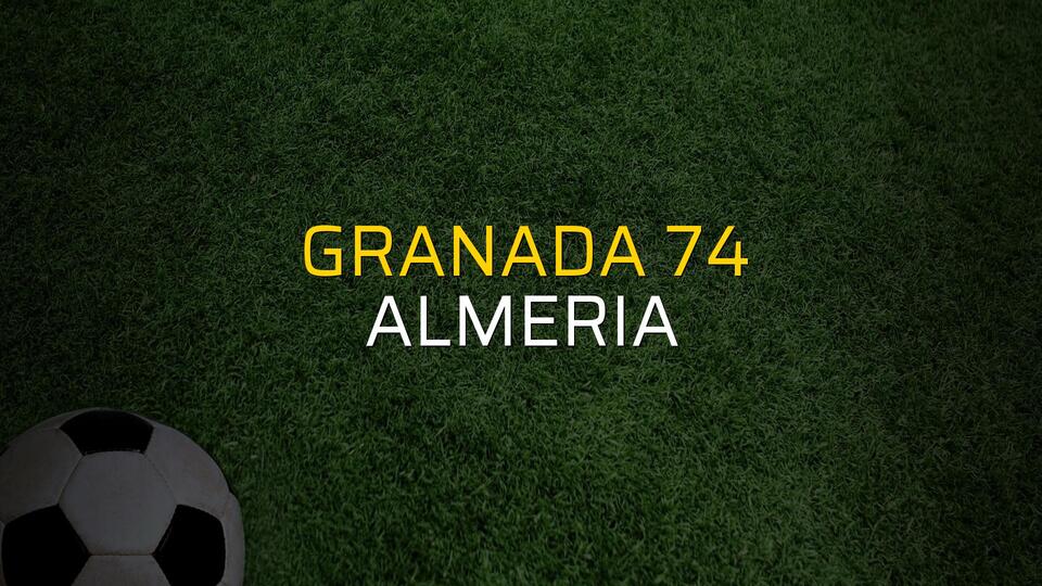 Granada 74: 1 - Almeria: 0