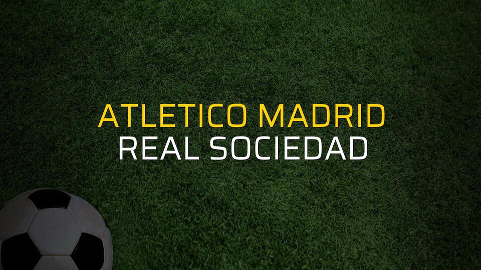 Maç sona erdi: Atletico Madrid: 2 - Real Sociedad:0