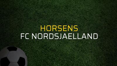 Horsens: 3 - FC Nordsjaelland: 3