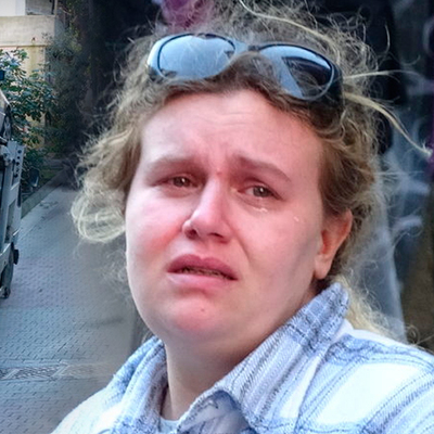 Bir anda oldu! Gözyaşlarına boğuldu