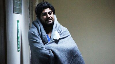 Bir an olsun morgun önünden ayrılamadı!