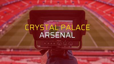 Crystal Palace: 1 - Arsenal: 2 (Maç sona erdi)