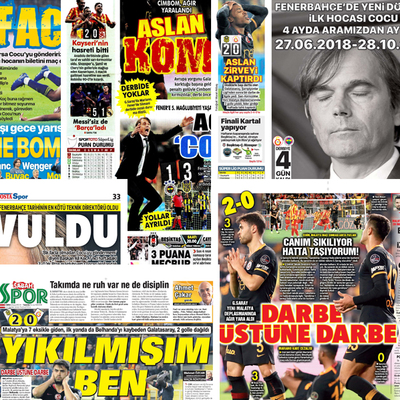 Günün spor manşetleri