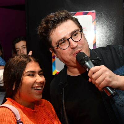 İzleyiciye 'Filmimizi beğendiniz mi? 'diye sordu