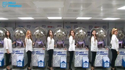 Dev ikramiye Ankara'ya gitti!