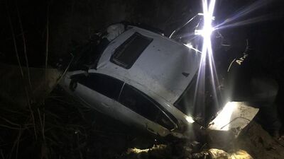 Otomobille gezi acı bitti: 2 ölü Cep sinyalinden ulaşıldı!