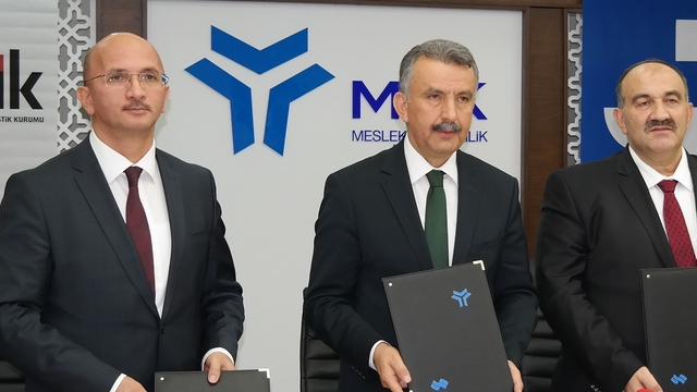 MYK, TÜİK ve İŞKUR'dan iş birliği protokolü