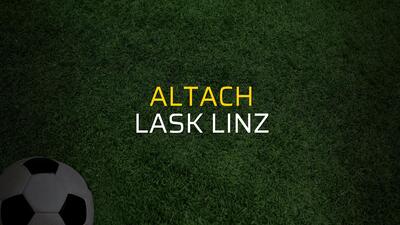 Altach - Lask Linz maçı rakamları