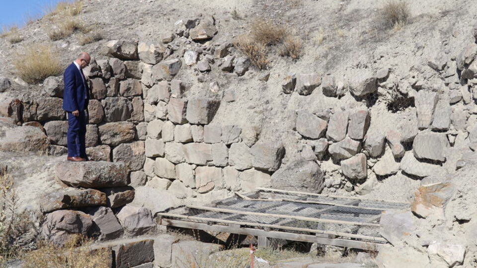 Urartuların 2 bin 900 yıllık şehri açık hava müzesi olacak