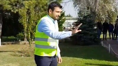 Selçuk Bayraktar'ı böyle ıslattılar