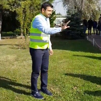 Selçuk Bayraktar'ı böyle ıslattılar