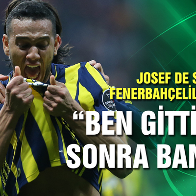 Josef'ten Fenerbahçelilere sitem