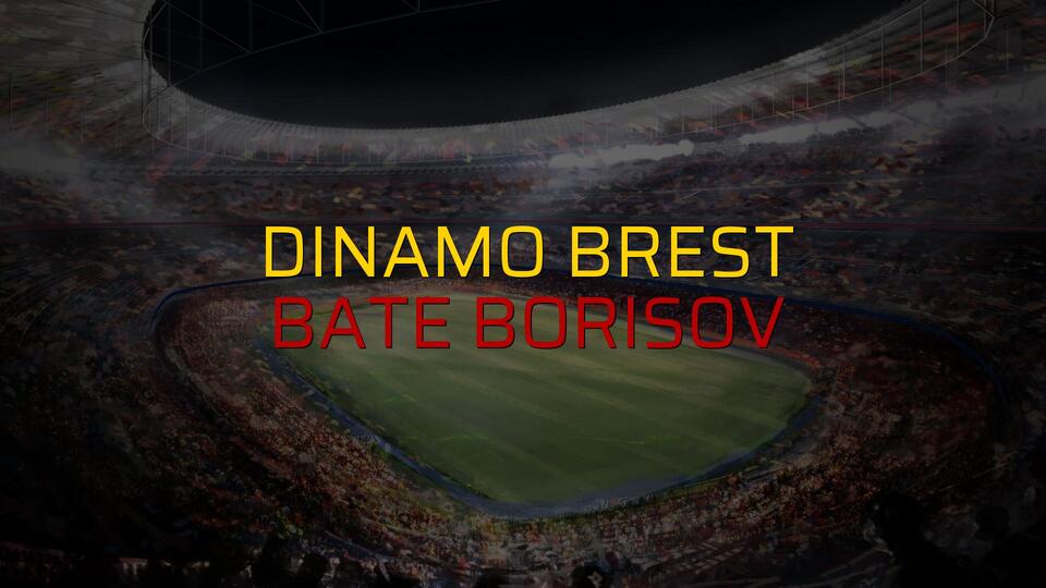 Dinamo Brest: 1 - BATE Borisov: 2 (Maç sona erdi)
