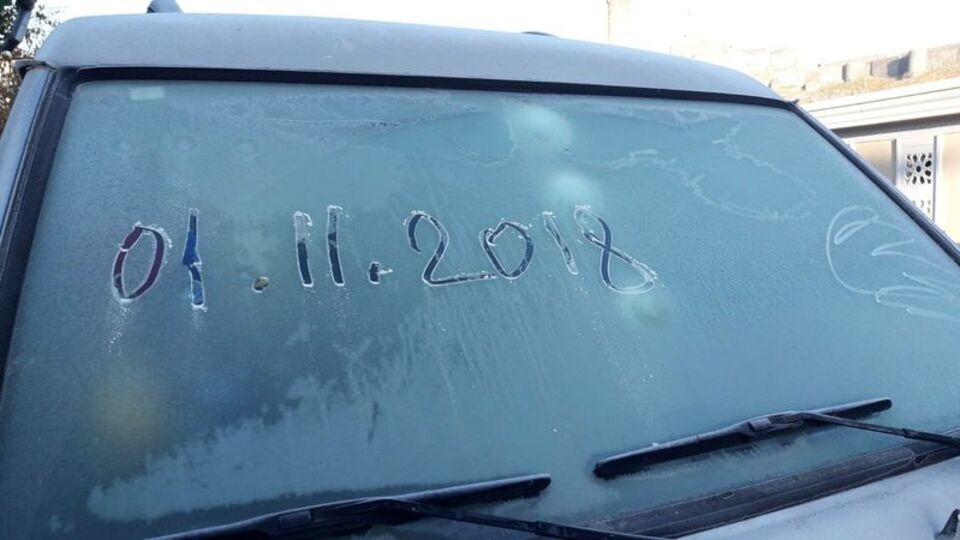 O kentte aracına battaniye örtmeyen pişman oldu