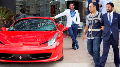 'Ferrarili müteahhit'e örgüt kurmak suçundan beraat