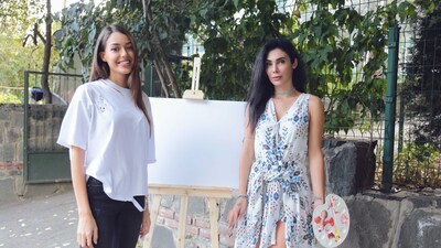 Ressam Berfin Uluman ile birçok ünlüyü buluşturan proje