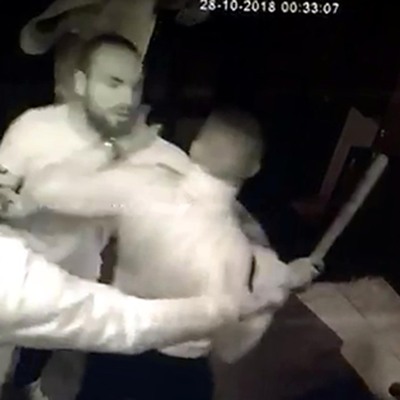 Gece kulübünde dehşet anları!