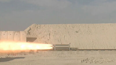 İşte 2 km'lik mühimmat test hattı!