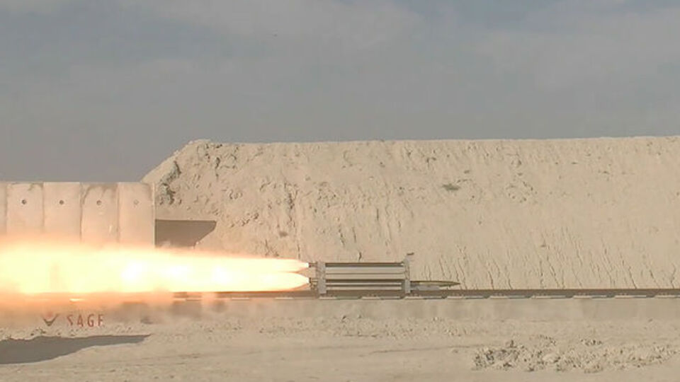 İşte 2 km'lik mühimmat test hattı!