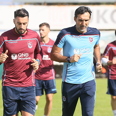 Trabzonspor 7 eksikle çalıştı