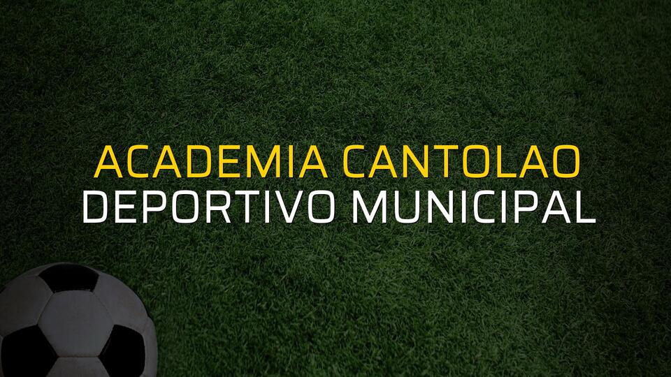 Academia Cantolao: 1 - Deportivo Municipal: 0 (Maç sonucu)