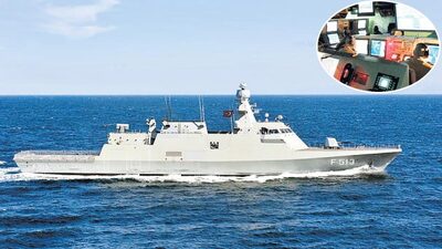 Radara yakalanma riski çok az! TCG Burgazada geliyor!