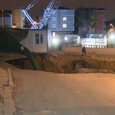 Ümraniye'deki göçükle ilgili savcılık soruşturması