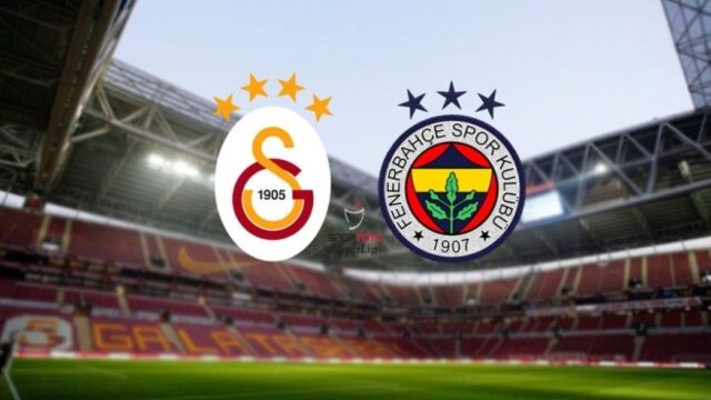 Galatasaray Fenerbahçe derbisi saat kaçta?