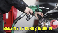 Benzine 17 kuruş indirim