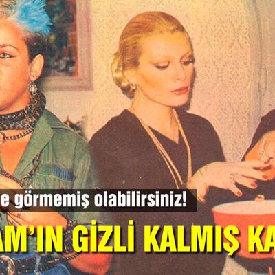 Yeşilçam'ın gizli kalmış kareleri! Daha önce görmemiş olabilirsiniz