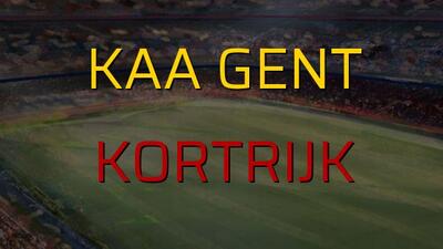 KAA Gent - Kortrijk maçı heyecanı