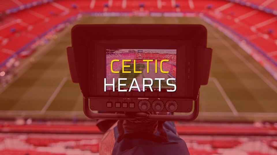 Celtic - Hearts rakamlar