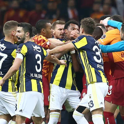 Olaylı derbi Avrupa basınında