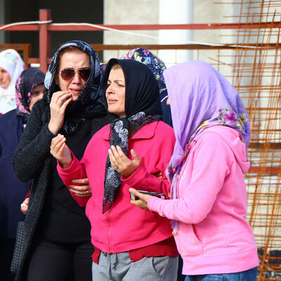 Cenazede çok acı soru!