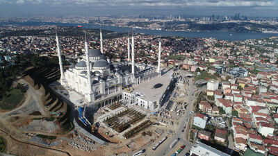 Türkiye'nin en büyük camisi bitiyor!