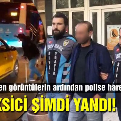 Tepki çeken görüntünün ardından yakalandı!